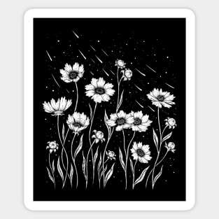 Midnight Golden Wave Sticker